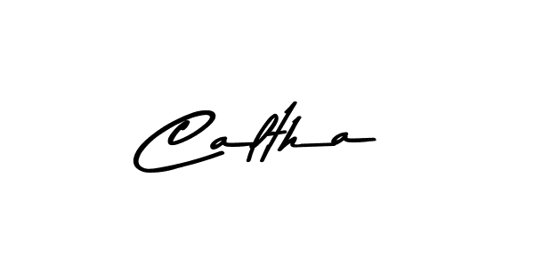 Also we have Caltha name is the best signature style. Create professional handwritten signature collection using Asem Kandis PERSONAL USE autograph style. Caltha signature style 9 images and pictures png