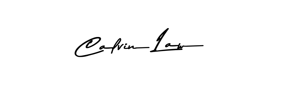 How to make Calvin Law signature? Asem Kandis PERSONAL USE is a professional autograph style. Create handwritten signature for Calvin Law name. Calvin Law signature style 9 images and pictures png