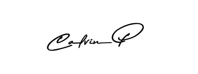 Calvin P stylish signature style. Best Handwritten Sign (Asem Kandis PERSONAL USE) for my name. Handwritten Signature Collection Ideas for my name Calvin P. Calvin P signature style 9 images and pictures png