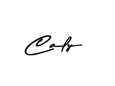 Create a beautiful signature design for name Caly. With this signature (Asem Kandis PERSONAL USE) fonts, you can make a handwritten signature for free. Caly signature style 9 images and pictures png