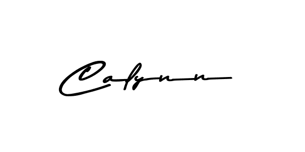 Create a beautiful signature design for name Calynn. With this signature (Asem Kandis PERSONAL USE) fonts, you can make a handwritten signature for free. Calynn signature style 9 images and pictures png