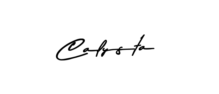 How to make Calysta signature? Asem Kandis PERSONAL USE is a professional autograph style. Create handwritten signature for Calysta name. Calysta signature style 9 images and pictures png