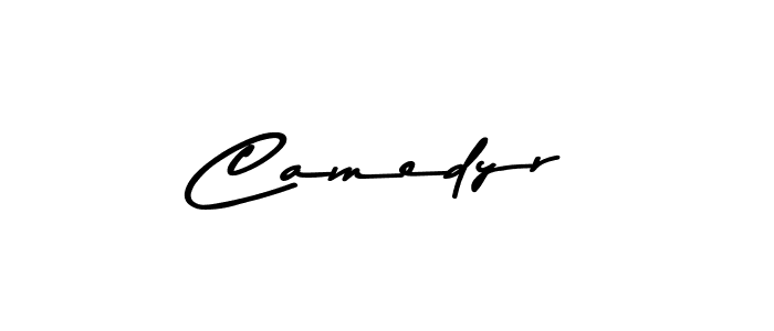 Make a beautiful signature design for name Camedyr. With this signature (Asem Kandis PERSONAL USE) style, you can create a handwritten signature for free. Camedyr signature style 9 images and pictures png