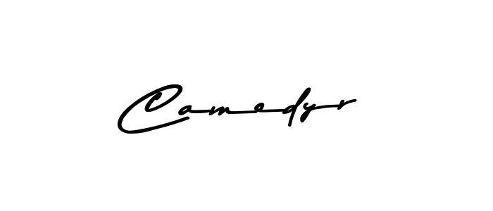 The best way (Asem Kandis PERSONAL USE) to make a short signature is to pick only two or three words in your name. The name Camedyr include a total of six letters. For converting this name. Camedyr signature style 9 images and pictures png