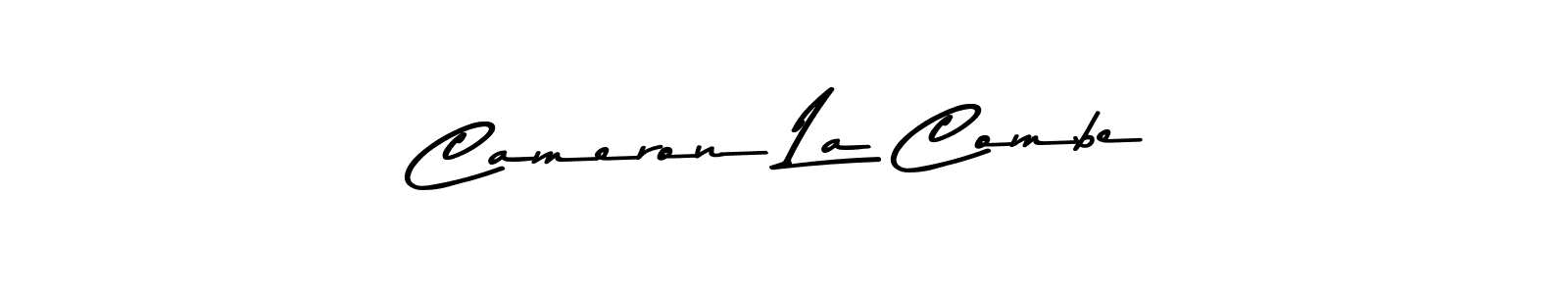 Also You can easily find your signature by using the search form. We will create Cameron La Combe name handwritten signature images for you free of cost using Asem Kandis PERSONAL USE sign style. Cameron La Combe signature style 9 images and pictures png
