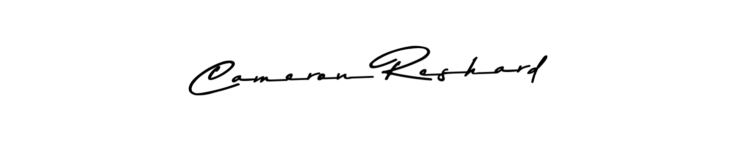 Cameron Reshard stylish signature style. Best Handwritten Sign (Asem Kandis PERSONAL USE) for my name. Handwritten Signature Collection Ideas for my name Cameron Reshard. Cameron Reshard signature style 9 images and pictures png