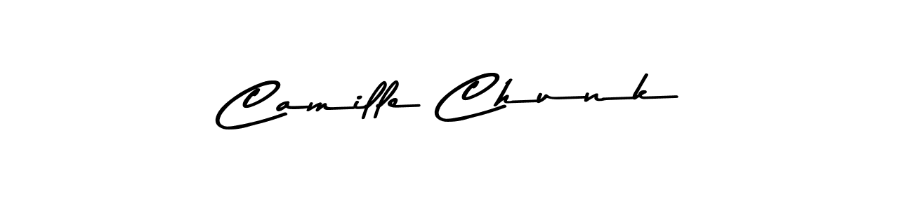 Here are the top 10 professional signature styles for the name Camille Chunk. These are the best autograph styles you can use for your name. Camille Chunk signature style 9 images and pictures png