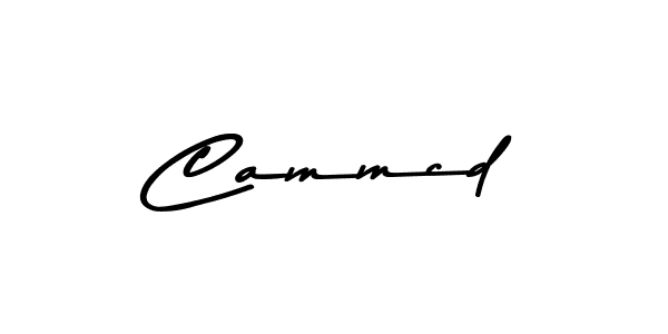 Make a beautiful signature design for name Cammcd. With this signature (Asem Kandis PERSONAL USE) style, you can create a handwritten signature for free. Cammcd signature style 9 images and pictures png