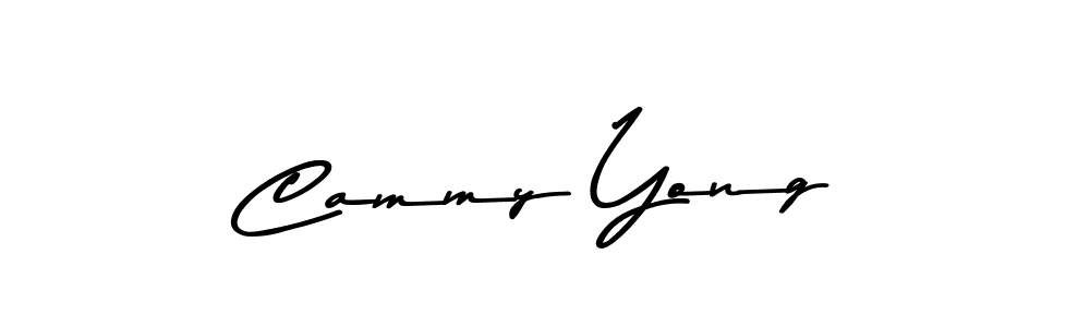 Cammy Yong stylish signature style. Best Handwritten Sign (Asem Kandis PERSONAL USE) for my name. Handwritten Signature Collection Ideas for my name Cammy Yong. Cammy Yong signature style 9 images and pictures png