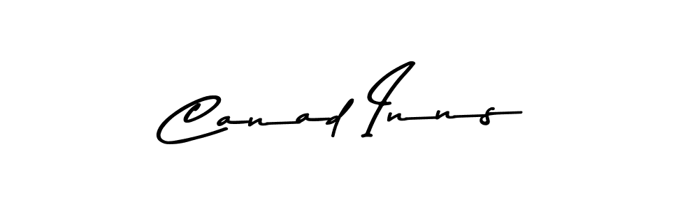 Use a signature maker to create a handwritten signature online. With this signature software, you can design (Asem Kandis PERSONAL USE) your own signature for name Canad Inns. Canad Inns signature style 9 images and pictures png