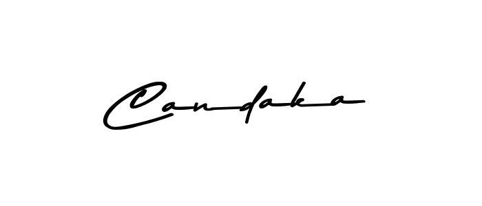 You should practise on your own different ways (Asem Kandis PERSONAL USE) to write your name (Candaka) in signature. don't let someone else do it for you. Candaka signature style 9 images and pictures png