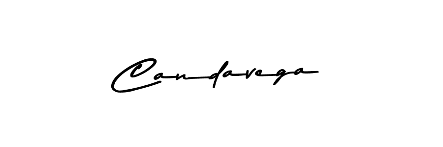 Create a beautiful signature design for name Candavega. With this signature (Asem Kandis PERSONAL USE) fonts, you can make a handwritten signature for free. Candavega signature style 9 images and pictures png