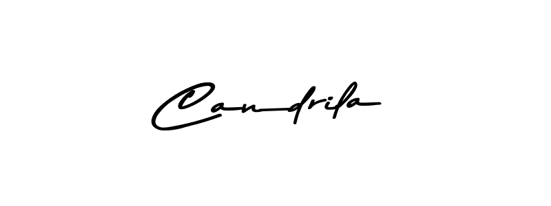 Design your own signature with our free online signature maker. With this signature software, you can create a handwritten (Asem Kandis PERSONAL USE) signature for name Candrila. Candrila signature style 9 images and pictures png