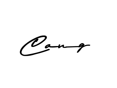 Make a beautiful signature design for name Cang. With this signature (Asem Kandis PERSONAL USE) style, you can create a handwritten signature for free. Cang signature style 9 images and pictures png