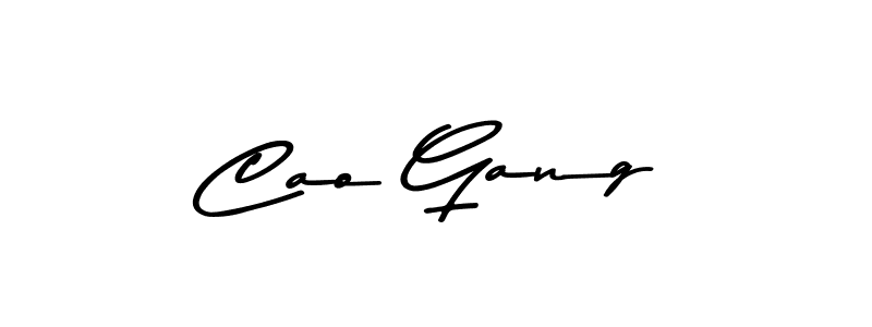 Design your own signature with our free online signature maker. With this signature software, you can create a handwritten (Asem Kandis PERSONAL USE) signature for name Cao Gang. Cao Gang signature style 9 images and pictures png