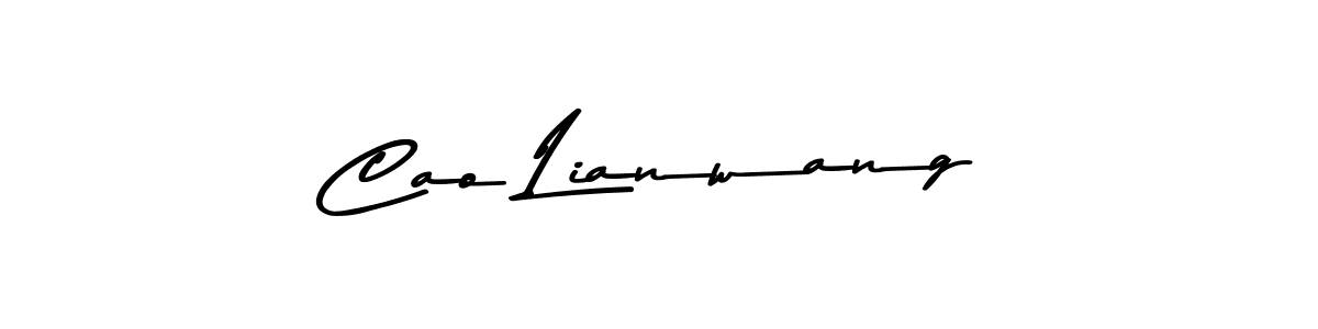 Also we have Cao Lianwang name is the best signature style. Create professional handwritten signature collection using Asem Kandis PERSONAL USE autograph style. Cao Lianwang signature style 9 images and pictures png