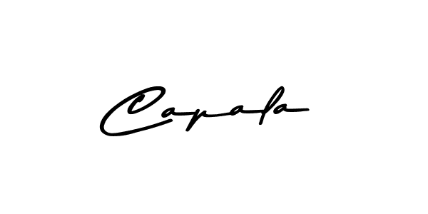 Also we have Capala name is the best signature style. Create professional handwritten signature collection using Asem Kandis PERSONAL USE autograph style. Capala signature style 9 images and pictures png