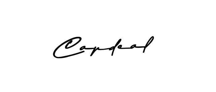 Similarly Asem Kandis PERSONAL USE is the best handwritten signature design. Signature creator online .You can use it as an online autograph creator for name Capdeal. Capdeal signature style 9 images and pictures png
