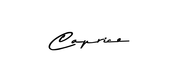 Create a beautiful signature design for name Caprice. With this signature (Asem Kandis PERSONAL USE) fonts, you can make a handwritten signature for free. Caprice signature style 9 images and pictures png