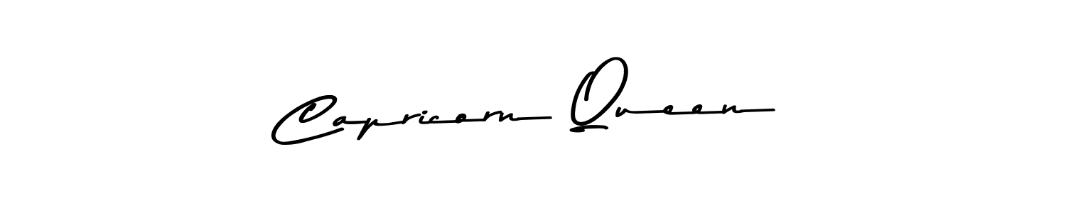 Capricorn Queen stylish signature style. Best Handwritten Sign (Asem Kandis PERSONAL USE) for my name. Handwritten Signature Collection Ideas for my name Capricorn Queen. Capricorn Queen signature style 9 images and pictures png