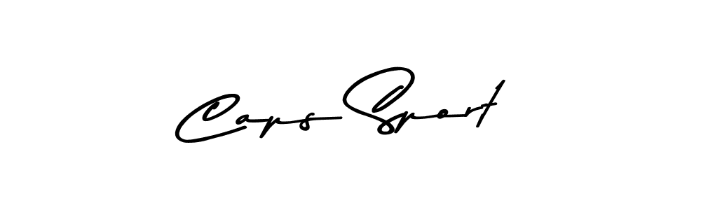 You should practise on your own different ways (Asem Kandis PERSONAL USE) to write your name (Caps Sport) in signature. don't let someone else do it for you. Caps Sport signature style 9 images and pictures png