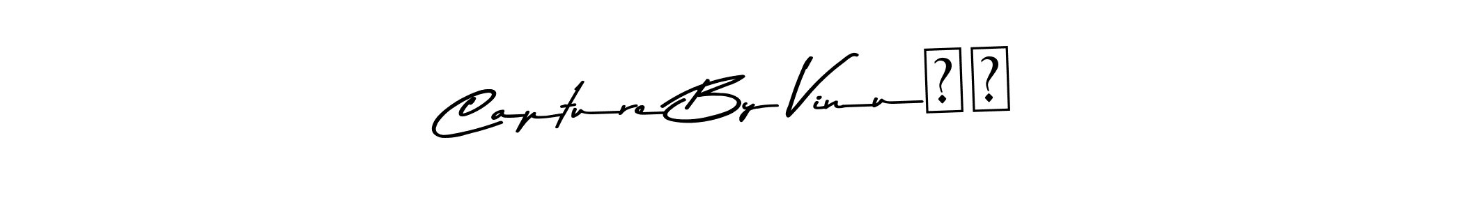 Asem Kandis PERSONAL USE is a professional signature style that is perfect for those who want to add a touch of class to their signature. It is also a great choice for those who want to make their signature more unique. Get Capture By Vinu❤️ name to fancy signature for free. Capture By Vinu❤️ signature style 9 images and pictures png