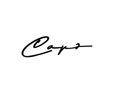 How to make Capz name signature. Use Asem Kandis PERSONAL USE style for creating short signs online. This is the latest handwritten sign. Capz signature style 9 images and pictures png