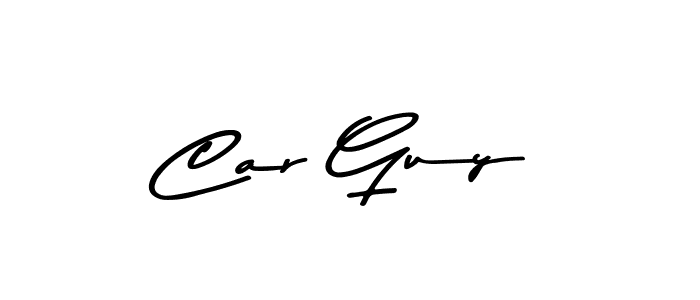 Create a beautiful signature design for name Car Guy. With this signature (Asem Kandis PERSONAL USE) fonts, you can make a handwritten signature for free. Car Guy signature style 9 images and pictures png