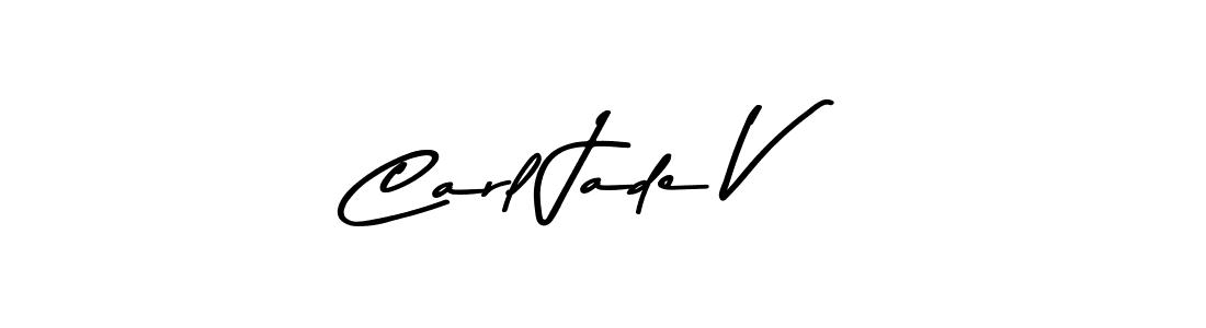Similarly Asem Kandis PERSONAL USE is the best handwritten signature design. Signature creator online .You can use it as an online autograph creator for name Carl Jade V. Carl Jade V signature style 9 images and pictures png