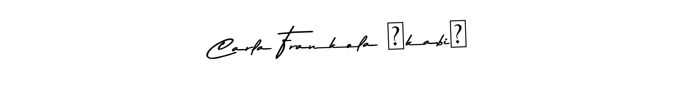 Here are the top 10 professional signature styles for the name Carla Frankola Škabić. These are the best autograph styles you can use for your name. Carla Frankola Škabić signature style 9 images and pictures png