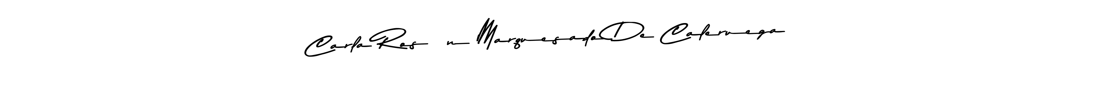 Asem Kandis PERSONAL USE is a professional signature style that is perfect for those who want to add a touch of class to their signature. It is also a great choice for those who want to make their signature more unique. Get Carla Rosón Marquesado De Caleruega name to fancy signature for free. Carla Rosón Marquesado De Caleruega signature style 9 images and pictures png