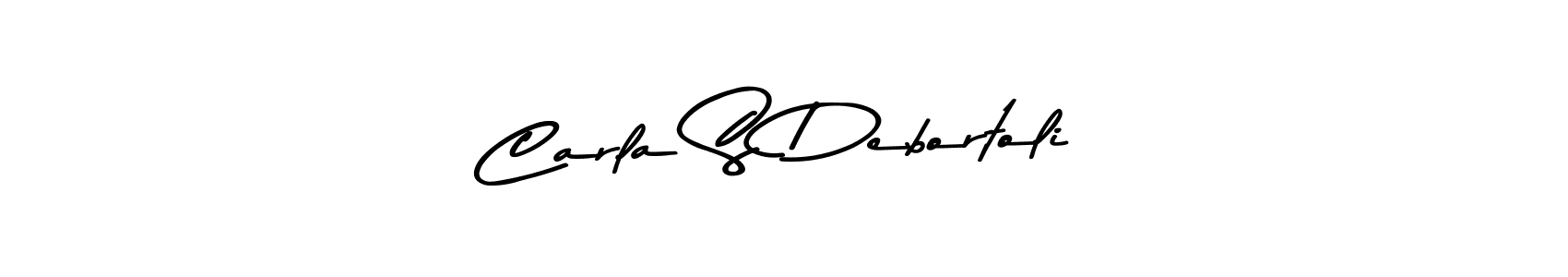 Asem Kandis PERSONAL USE is a professional signature style that is perfect for those who want to add a touch of class to their signature. It is also a great choice for those who want to make their signature more unique. Get Carla S Debortoli name to fancy signature for free. Carla S Debortoli signature style 9 images and pictures png