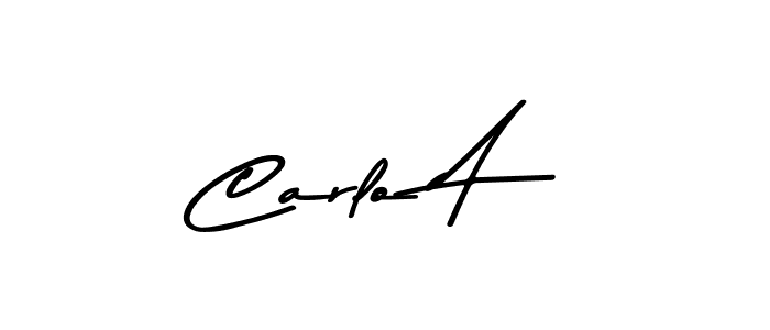 if you are searching for the best signature style for your name Carlo A. so please give up your signature search. here we have designed multiple signature styles  using Asem Kandis PERSONAL USE. Carlo A signature style 9 images and pictures png