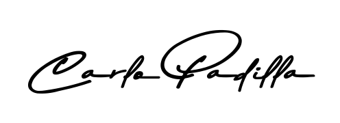 Quickly download Carlo Padilla name signature in high-resolution PNG using Asem Kandis PERSONAL USE style. Ready to insert into PDFs and online applications. Carlo Padilla signature style 9 images and pictures png