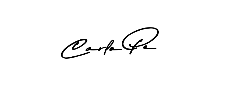 Make a beautiful signature design for name Carlo Pe. With this signature (Asem Kandis PERSONAL USE) style, you can create a handwritten signature for free. Carlo Pe signature style 9 images and pictures png