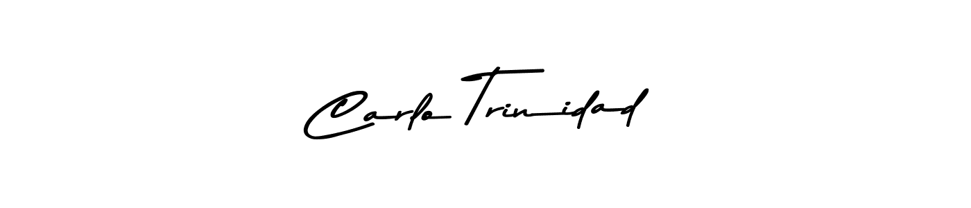 Design your own signature with our free online signature maker. With this signature software, you can create a handwritten (Asem Kandis PERSONAL USE) signature for name Carlo Trinidad. Carlo Trinidad signature style 9 images and pictures png