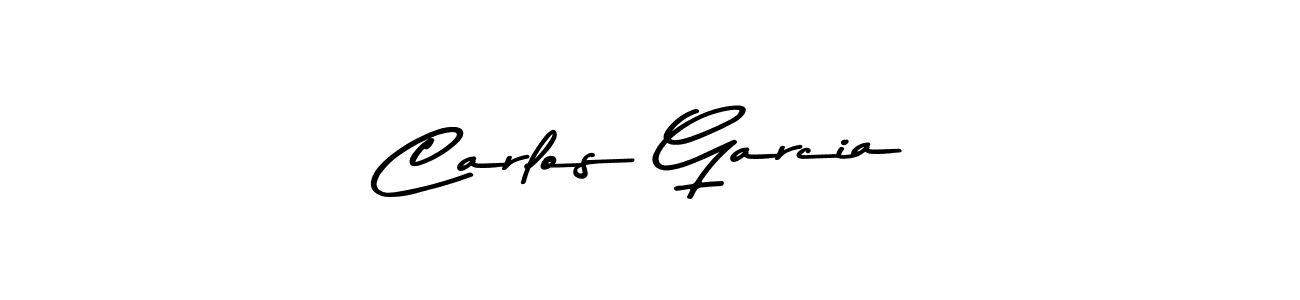 Design your own signature with our free online signature maker. With this signature software, you can create a handwritten (Asem Kandis PERSONAL USE) signature for name Carlos Garcia. Carlos Garcia signature style 9 images and pictures png