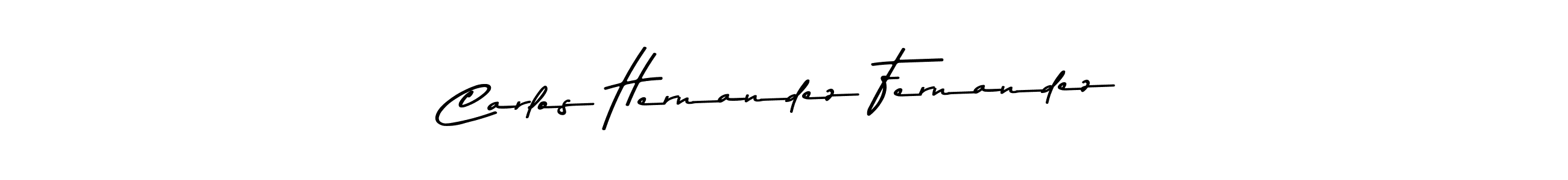 How to make Carlos Hernandez Fernandez name signature. Use Asem Kandis PERSONAL USE style for creating short signs online. This is the latest handwritten sign. Carlos Hernandez Fernandez signature style 9 images and pictures png