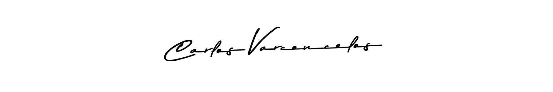 Use a signature maker to create a handwritten signature online. With this signature software, you can design (Asem Kandis PERSONAL USE) your own signature for name Carlos Varconcelos. Carlos Varconcelos signature style 9 images and pictures png