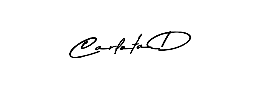 You should practise on your own different ways (Asem Kandis PERSONAL USE) to write your name (Carlota D) in signature. don't let someone else do it for you. Carlota D signature style 9 images and pictures png