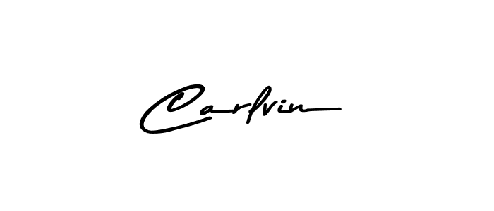 Create a beautiful signature design for name Carlvin. With this signature (Asem Kandis PERSONAL USE) fonts, you can make a handwritten signature for free. Carlvin signature style 9 images and pictures png