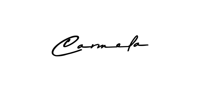 Also we have Carmela name is the best signature style. Create professional handwritten signature collection using Asem Kandis PERSONAL USE autograph style. Carmela signature style 9 images and pictures png