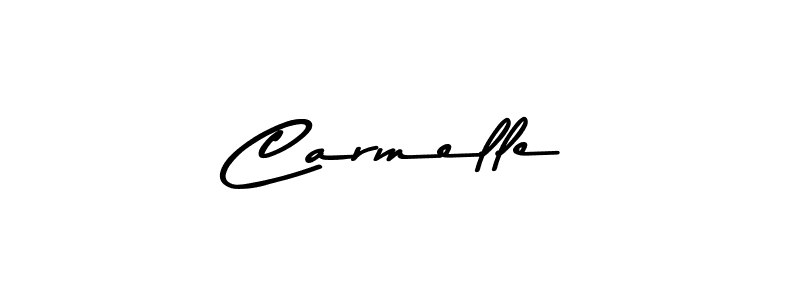 You should practise on your own different ways (Asem Kandis PERSONAL USE) to write your name (Carmelle) in signature. don't let someone else do it for you. Carmelle signature style 9 images and pictures png