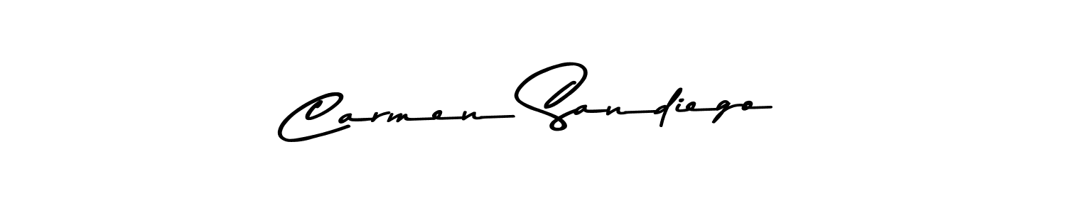 Use a signature maker to create a handwritten signature online. With this signature software, you can design (Asem Kandis PERSONAL USE) your own signature for name Carmen Sandiego. Carmen Sandiego signature style 9 images and pictures png