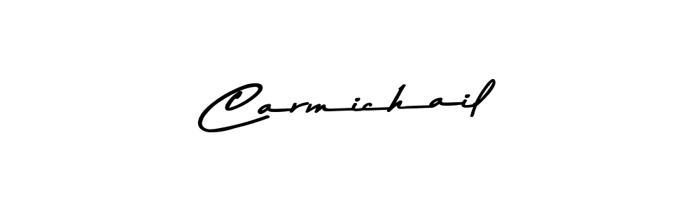 Use a signature maker to create a handwritten signature online. With this signature software, you can design (Asem Kandis PERSONAL USE) your own signature for name Carmichail. Carmichail signature style 9 images and pictures png