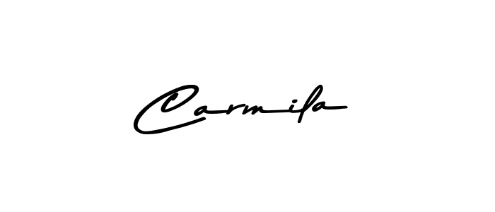 Make a beautiful signature design for name Carmila. Use this online signature maker to create a handwritten signature for free. Carmila signature style 9 images and pictures png