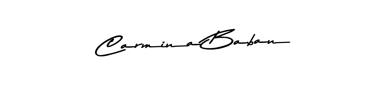 It looks lik you need a new signature style for name Carmina Baban. Design unique handwritten (Asem Kandis PERSONAL USE) signature with our free signature maker in just a few clicks. Carmina Baban signature style 9 images and pictures png