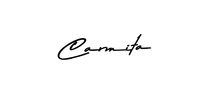 How to make Carmita signature? Asem Kandis PERSONAL USE is a professional autograph style. Create handwritten signature for Carmita name. Carmita signature style 9 images and pictures png