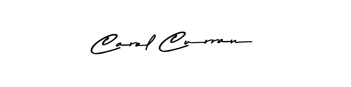 How to make Carol Curran name signature. Use Asem Kandis PERSONAL USE style for creating short signs online. This is the latest handwritten sign. Carol Curran signature style 9 images and pictures png