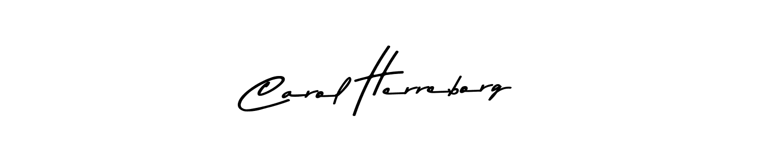 How to make Carol Herreborg signature? Asem Kandis PERSONAL USE is a professional autograph style. Create handwritten signature for Carol Herreborg name. Carol Herreborg signature style 9 images and pictures png